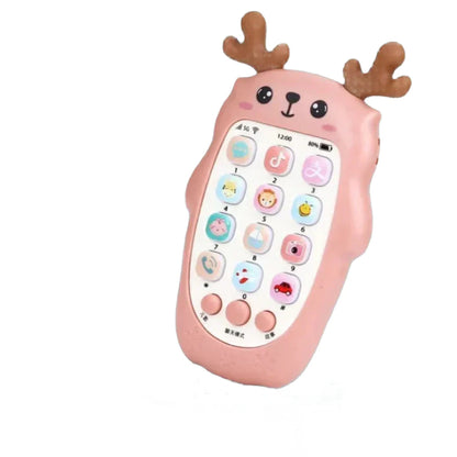 GiggleLine™ – Babytelefoon met muziek & licht – Educatief peuterspeelgoed