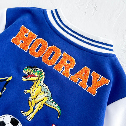 SportSprout™ – Stoere Baseball Jas voor Kinderen – Comfortabel Stijlvol Design