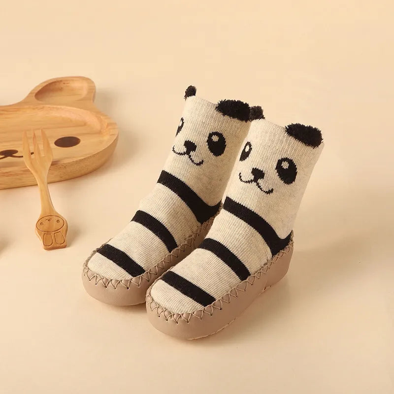 SoftGrip™ – Antislip Babysokken met Kurkzool – Comfortabele Eerste Stapjes