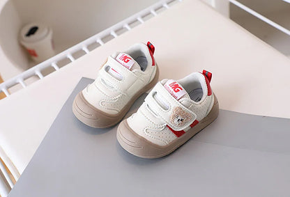 SoftStep™ – Zachte PU Leren Babyschoenen – Comfortabele Eerste Stapjes