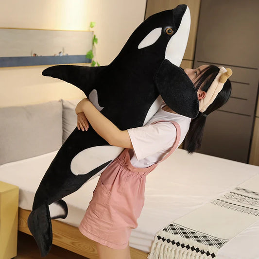 OceanHug™ – Zachte Orka Knuffel – Schattig Zeevriendje Speelgoed