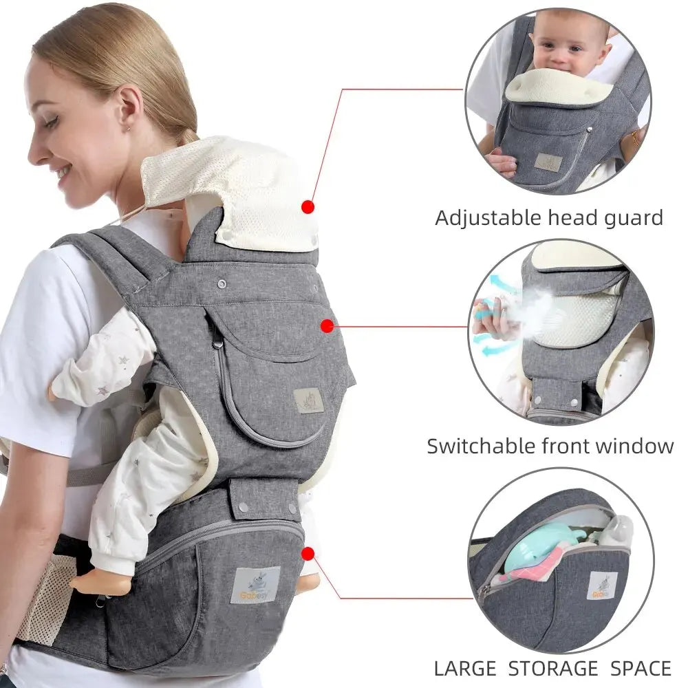 CarryComfort™ – Ergonomische Draagzak voor Ouders en Baby’s