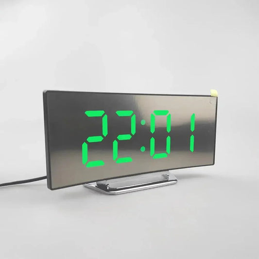 RiseTune™ – Digitale Wekker met Radio – Slimme Bedklok met USB Opladers
