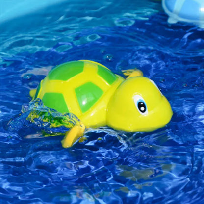 TurtleTwist™ – Opwindbare Schildpad voor Badplezier – Zwemmend Badspeelgoed