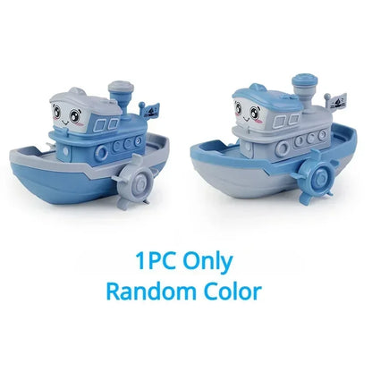 SplashVoyager™ – Cartoon Schip met Waterwiel – Educatief Badspeelgoed
