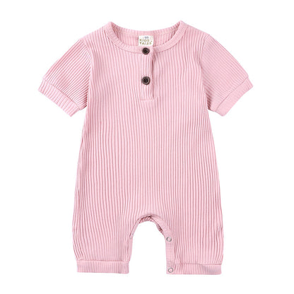 CoolNest™ – Zomerromper met Makkelijke Sluiting – Baby Speelkleding