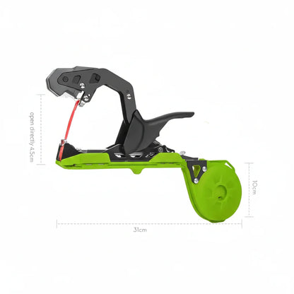 TieFastPro™ – Plant Bindapparaat met Tape Klemmen – Snelle Steun Bevestiging