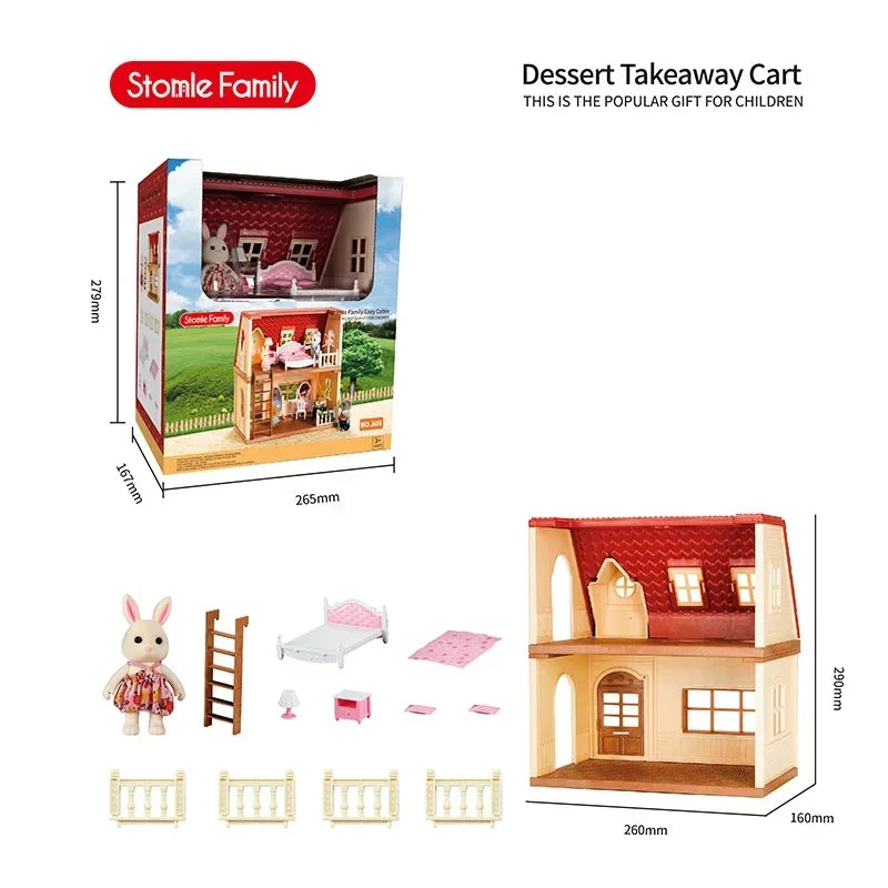 ForestHavenKitchen™ – 1:12 Miniatuurhuis met Keuken – Complete Speelset