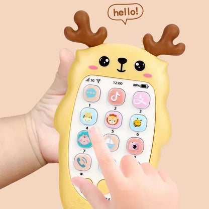 GiggleLine™ – Babytelefoon met muziek & licht – Educatief peuterspeelgoed