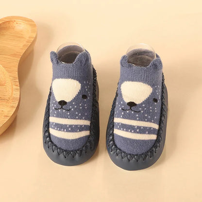 SoftGrip™ – Antislip Babysokken met Kurkzool – Comfortabele Eerste Stapjes