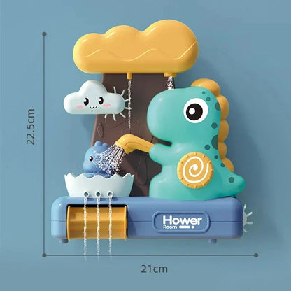 FlowPaddle™ – Educatieve Douchepeddel met Waterpomp – Interactief Badspeelgoed