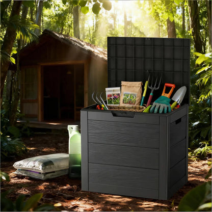 PatioLockBox™ – Robuuste Outdoor Opbergbox Met Slot – Tuin Kussens Opbergen