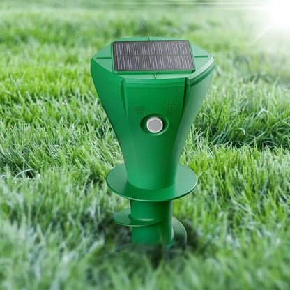 VoleVibe™ – Zonne-Mollenverjager met Vibratie – Tuin & Gazon Bescherming