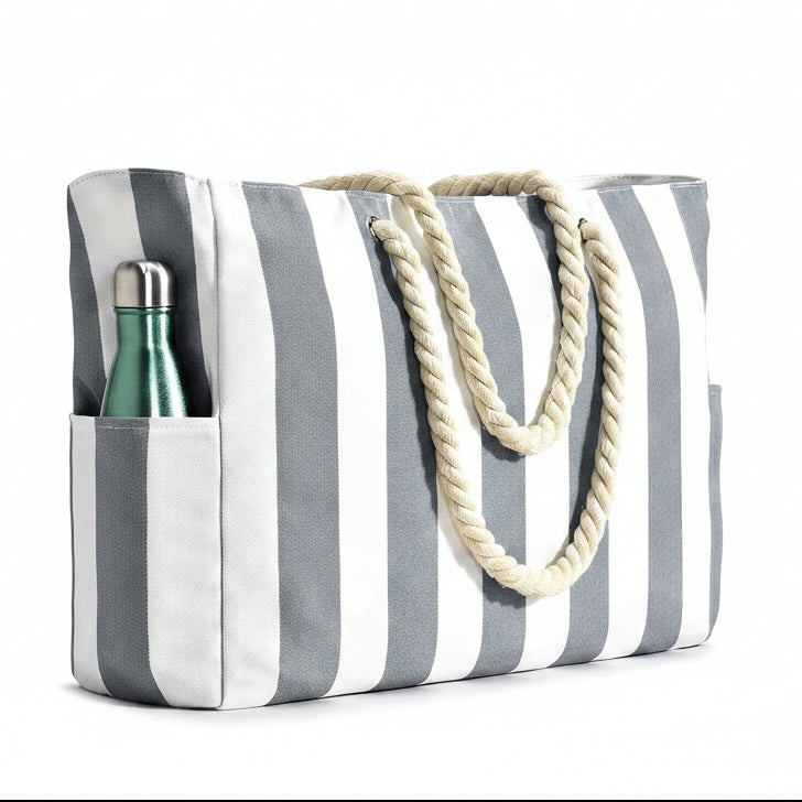 Sable Strandtas Groot - Waterdicht, Met Rits en Ruime Capaciteit 11