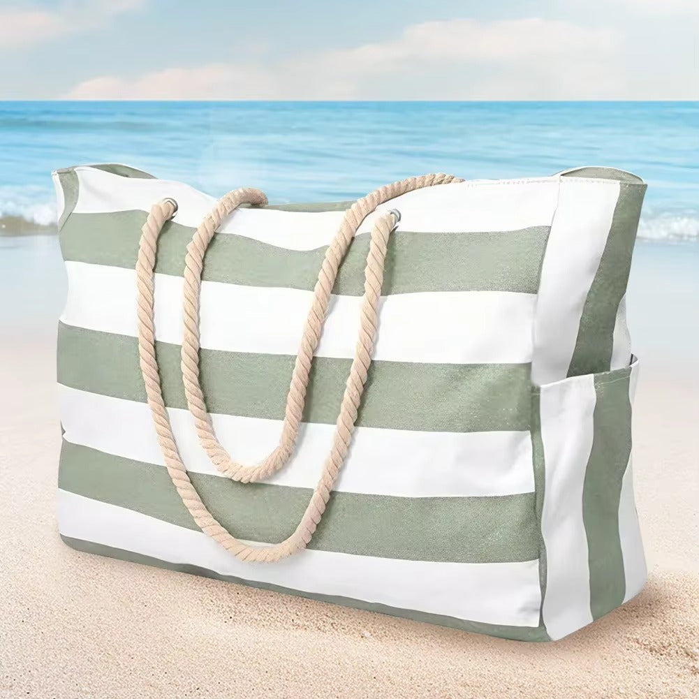 Sable Strandtas Groot - Waterdicht, Met Rits en Ruime Capaciteit 7