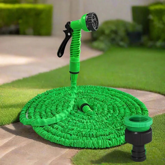 FlexiReach™ – Uitschuifbare Tuinslang met 7 Standen – Tuin & Auto Was
