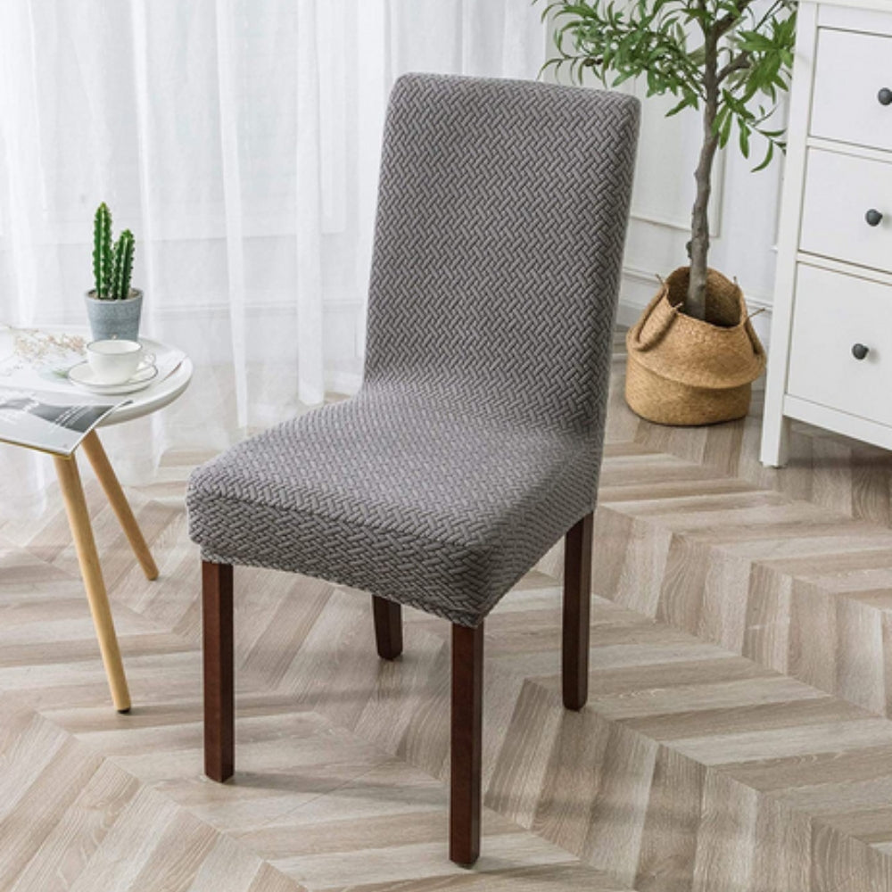 Safira Stoelhoes Eetkamerstoel - Fluweel Stretch, Elastisch Design 12