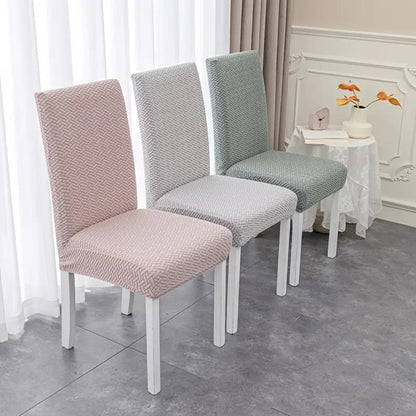 Safira Stoelhoes Eetkamerstoel - Fluweel Stretch, Elastisch Design 2