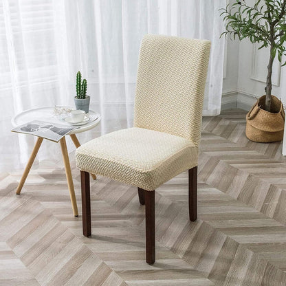 Safira Stoelhoes Eetkamerstoel - Fluweel Stretch, Elastisch Design 4
