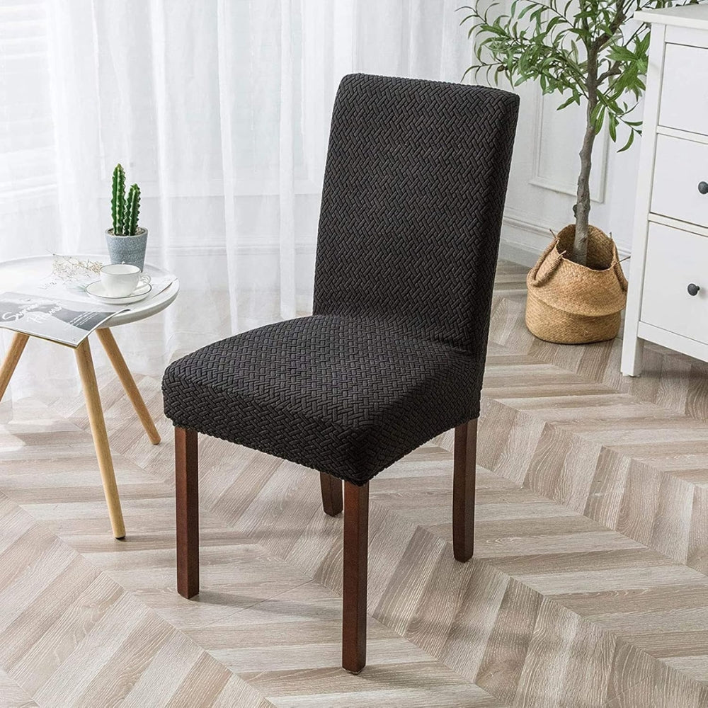 Safira Stoelhoes Eetkamerstoel - Fluweel Stretch, Elastisch Design 6