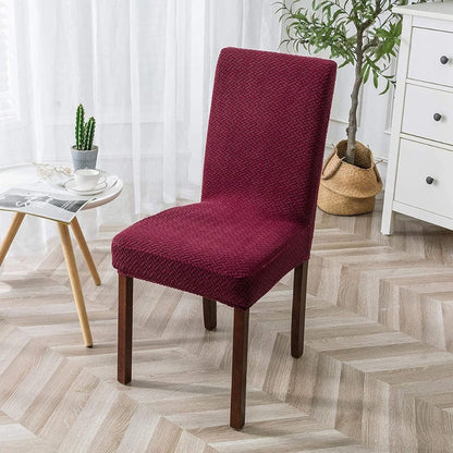 Safira Stoelhoes Eetkamerstoel - Fluweel Stretch, Elastisch Design 7