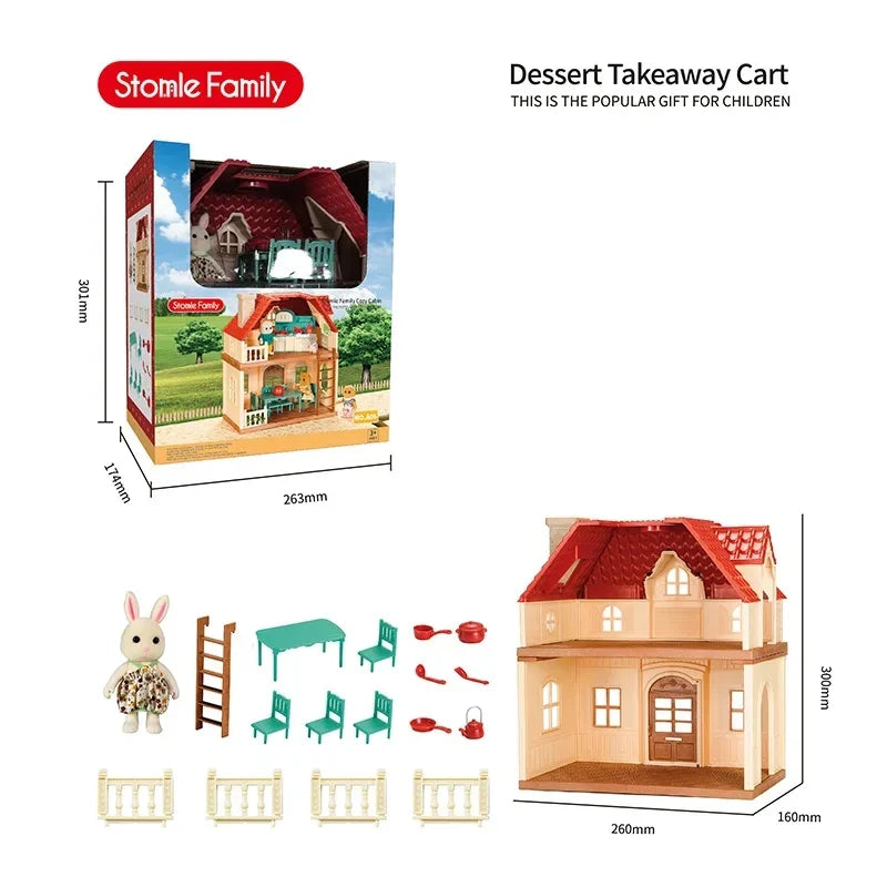ForestHavenKitchen™ – 1:12 Miniatuurhuis met Keuken – Complete Speelset