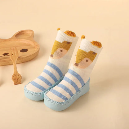 SoftGrip™ – Antislip Babysokken met Kurkzool – Comfortabele Eerste Stapjes