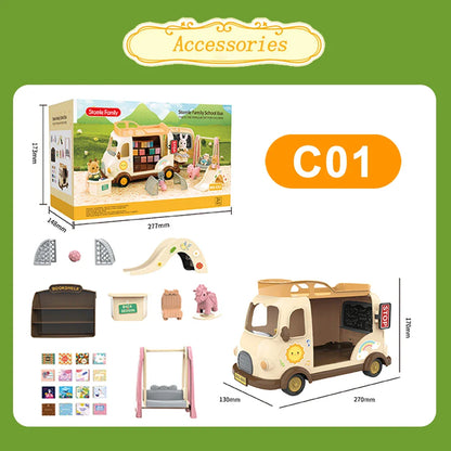 MiniVillaSet™ – 1:12 Poppenhuis Keuken & Dinette – Complete Miniatuurinrichting
