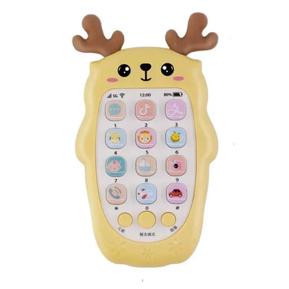 GiggleLine™ – Babytelefoon met muziek & licht – Educatief peuterspeelgoed