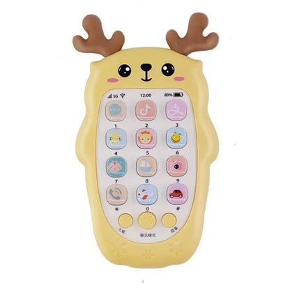 GiggleLine™ – Babytelefoon met muziek & licht – Educatief peuterspeelgoed