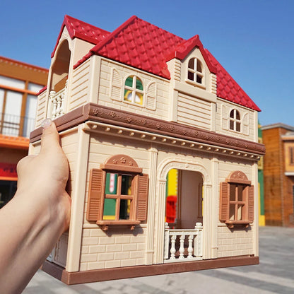 MiniVillaSet™ – 1:12 Poppenhuis Keuken & Dinette – Complete Miniatuurinrichting