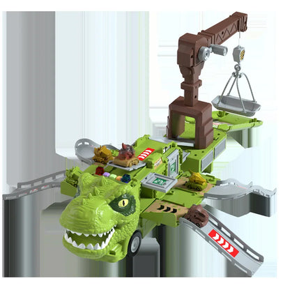 RexRover™ – Opvouwbare Dinosaurus Truck met Licht Geluid – Educatief Speelplezier voor Kinderen