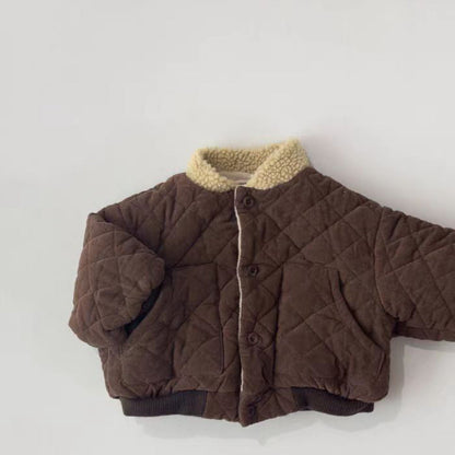 WarmTrail™ – Gewatteerde Jas met Ruitpatroon – Warme Kinderjas voor Jongens