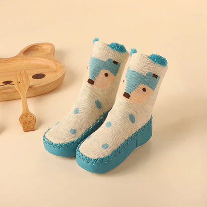 SoftGrip™ – Antislip Babysokken met Kurkzool – Comfortabele Eerste Stapjes