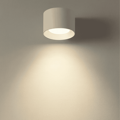 ScandiGlow Wandlamp - Draadloos ABS, Scandinavisch Design 4