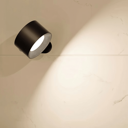 ScandiGlow Wandlamp - Draadloos ABS, Scandinavisch Design 6