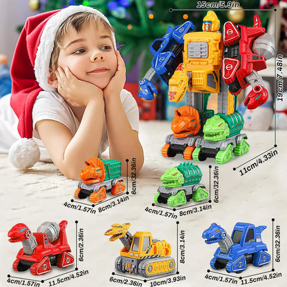 RoboRacers™ - 5in1 Transformer Auto Speelset - Transform speelgoed