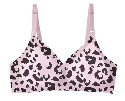 MilkHaven™ – Comfortabele Voedingsbh met Luipaardprint – Borstvoeding Vriendelijk Ondergoed
