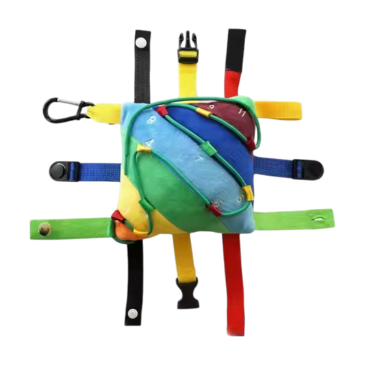 SkillCushion™ – Montessori Activiteitenkussen – Educatief Sensorisch Speelgoed