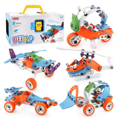 SmartBuilder™ Kids STEM | Creatieve Bouwsets voor Kinderen - Sensorisch Ontwikkelingsspeelgoed