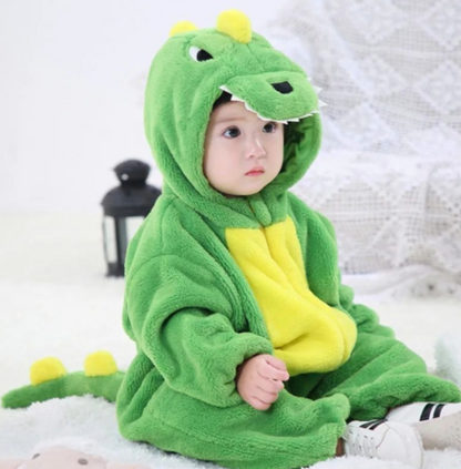 CozyCub™ - Cozy Flannel Baby Onesie - Knuffelzachte romper