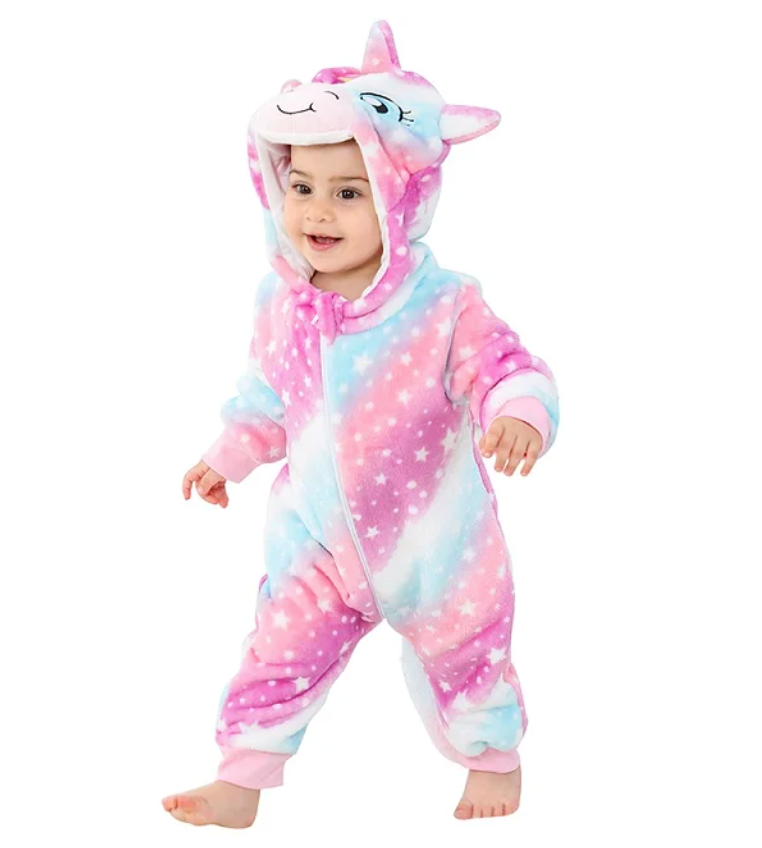 CozyCub™ - Cozy Flannel Baby Onesie - Knuffelzachte romper