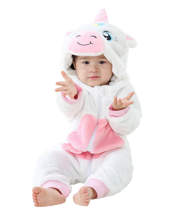 CozyCub™ - Cozy Flannel Baby Onesie - Knuffelzachte romper
