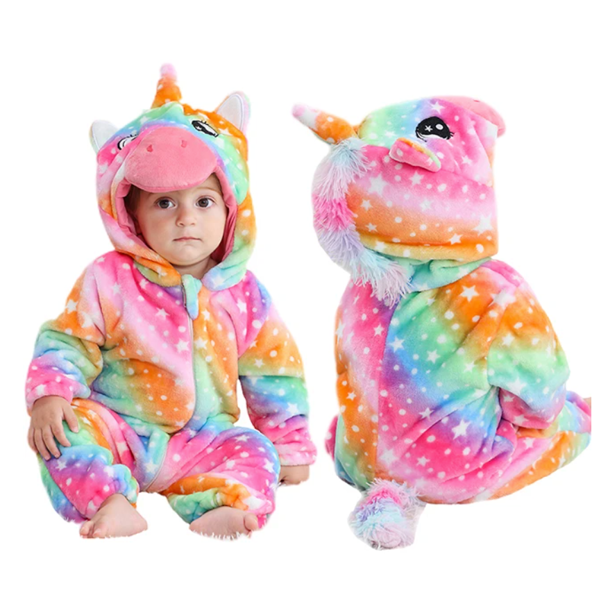 CozyCub™ - Cozy Flannel Baby Onesie - Knuffelzachte romper