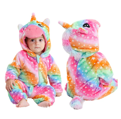CozyCub™ - Cozy Flannel Baby Onesie - Knuffelzachte romper