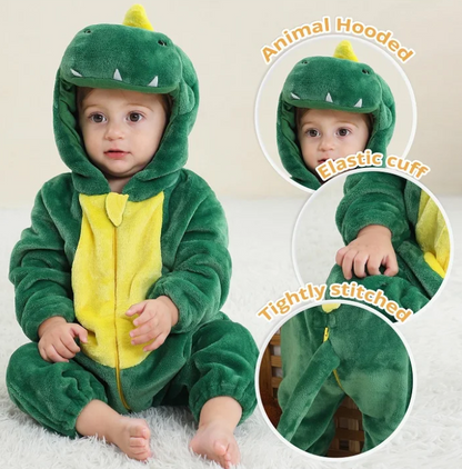 CozyCub™ - Cozy Flannel Baby Onesie - Knuffelzachte romper