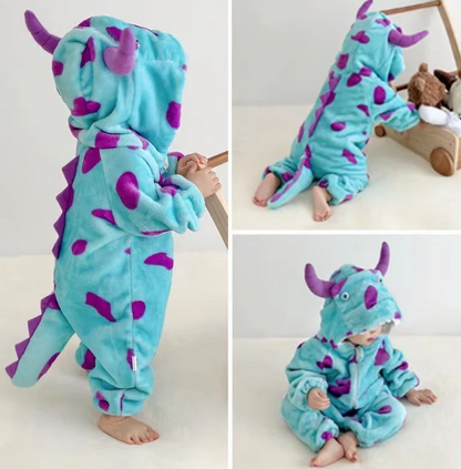 CozyCub™ - Cozy Flannel Baby Onesie - Knuffelzachte romper