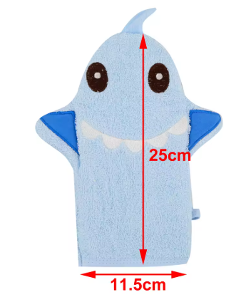 SoftGlove™ – Zachte Baby Washhandschoen van Katoen – Comfortabele Dagelijkse Verzorging