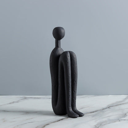 Sculptura Boekensteunen - Wit Porselein, Sculpturaal Ontwerp 0