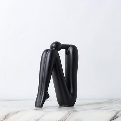 Sculptura Boekensteunen - Wit Porselein, Sculpturaal Ontwerp 10